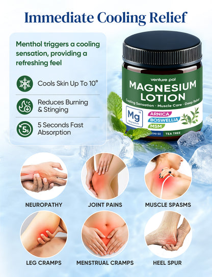 Cooling Magnesium Lotion - Tea Tree