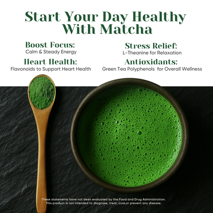 Venture Pal Ceremonial Grade Matcha Powder - 30g/1.06oz