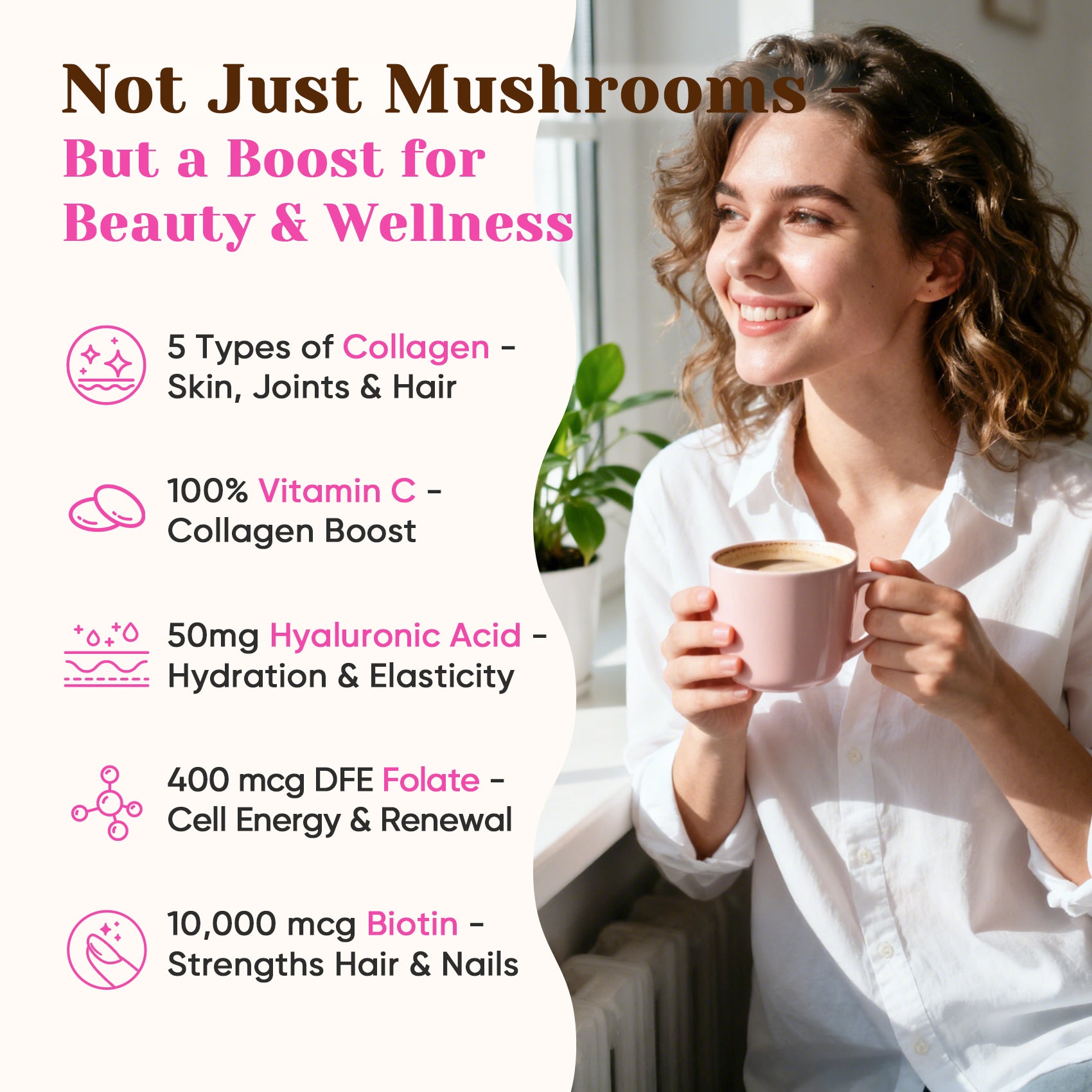 Mushroom Beauty Coffee - 30 servings