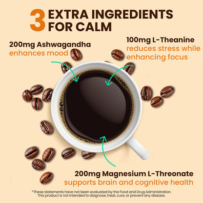 12 Mushrooms Focus Coffee - 40 Servings