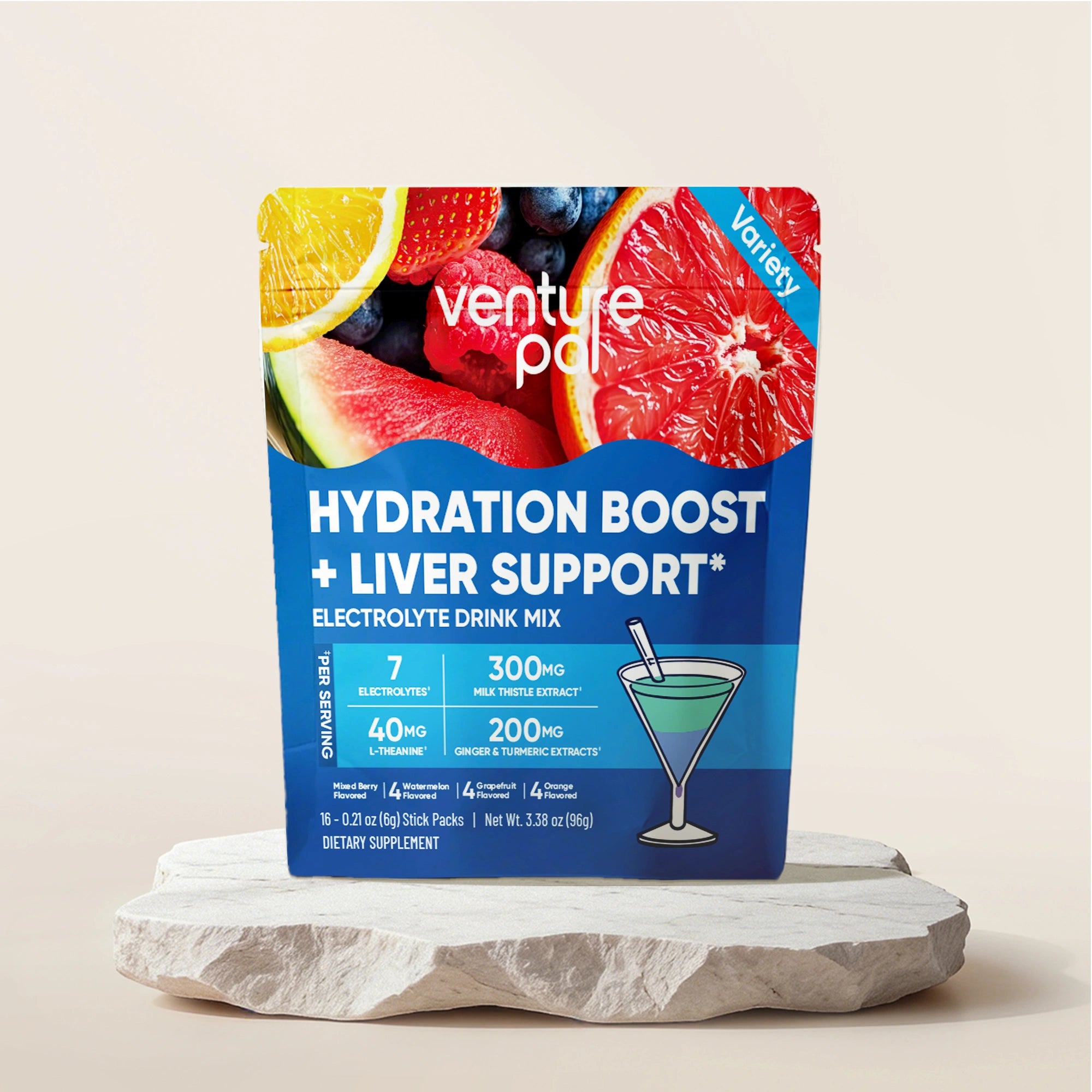 Liver Support Sugar Free Electrolyte Powder Packets