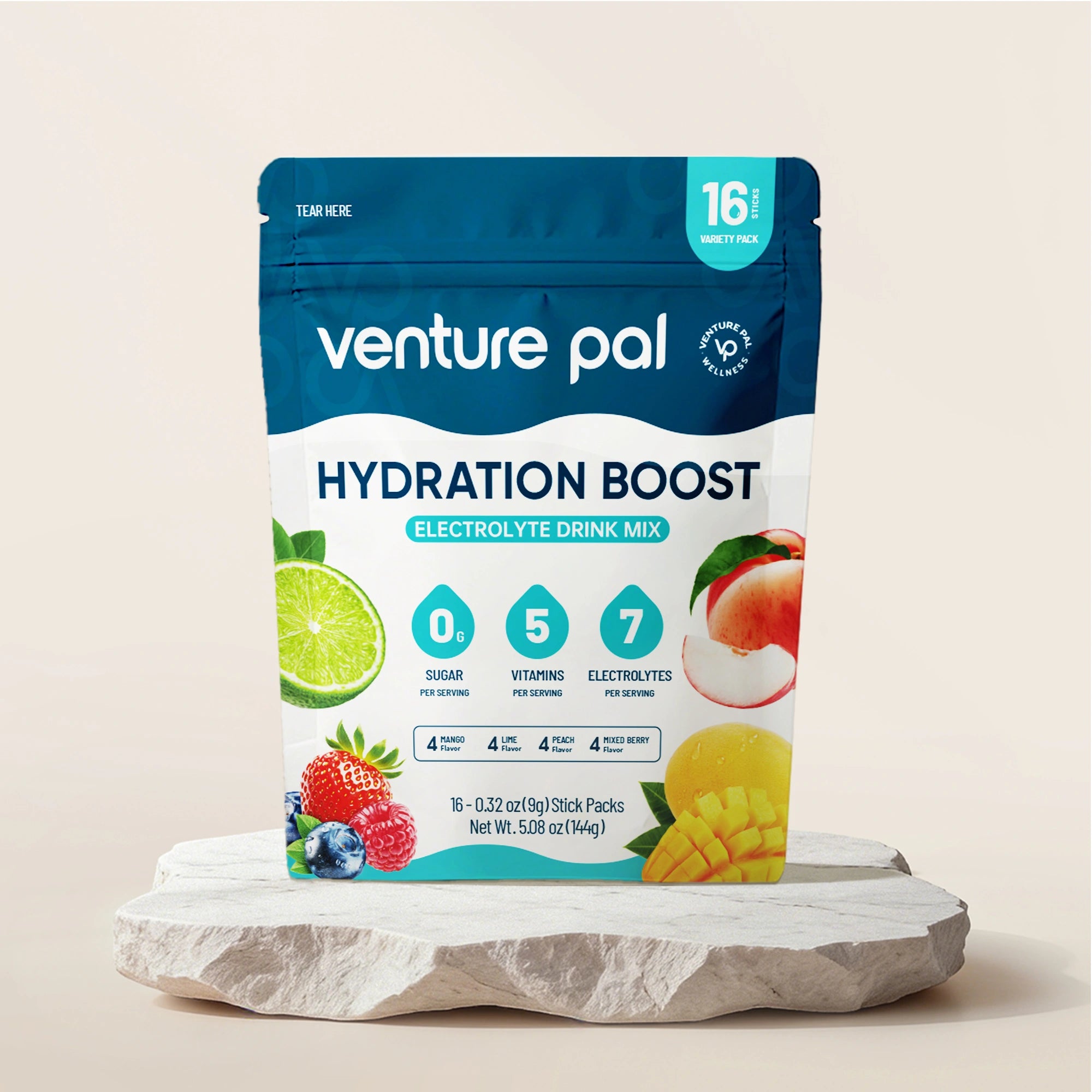 Sugar Free Electrolyte Powder Packets