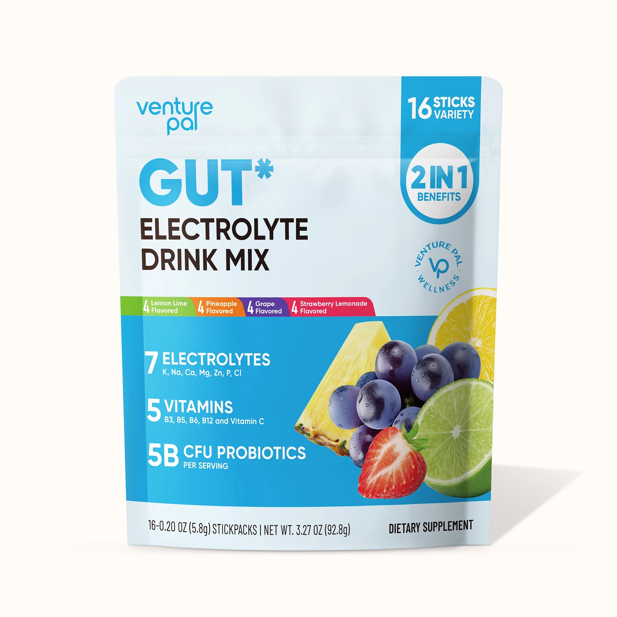 Gut Electrolyte Drink Mix - Variety Pack
