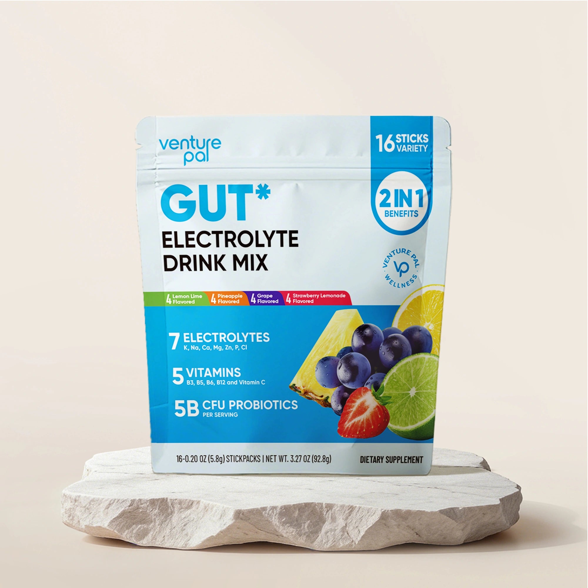 Gut Electrolyte Drink Mix - Variety Pack