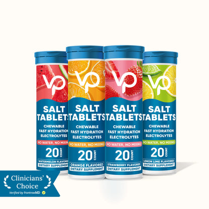 Chewable Electrolyte Tablets - Variety Pack - 80 Tablets