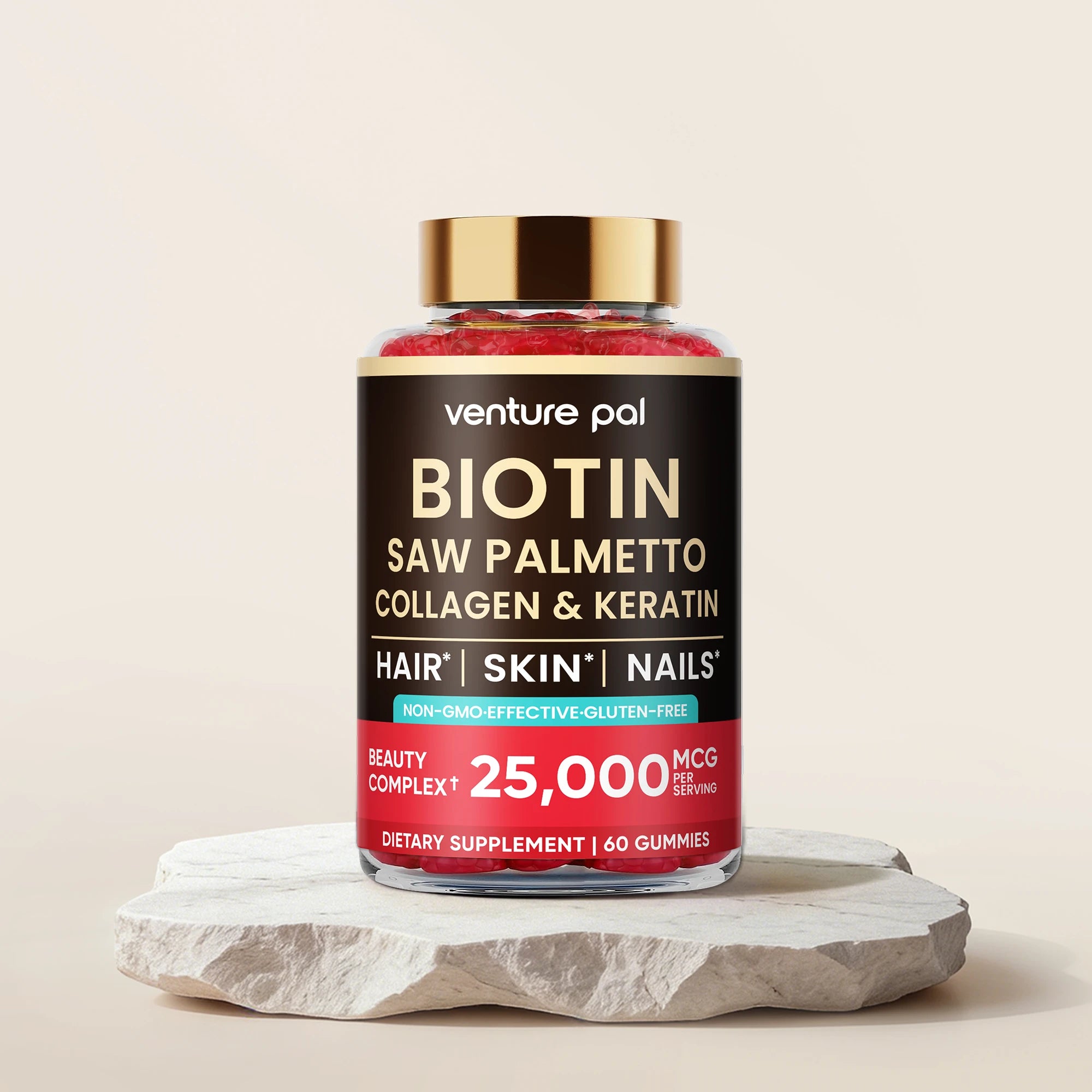 Biotin Gummies – Raspberry