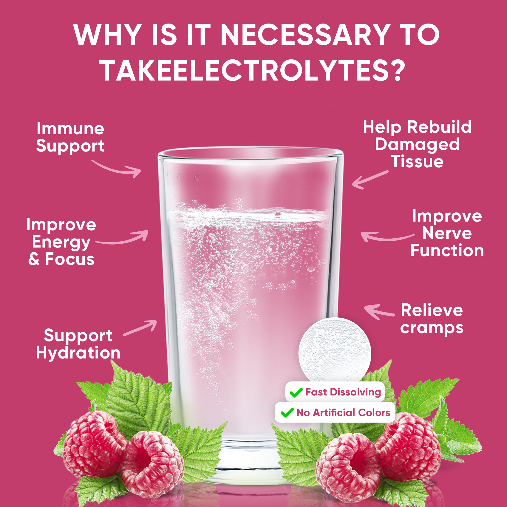 Sugar Free Electrolyte Powder Packets