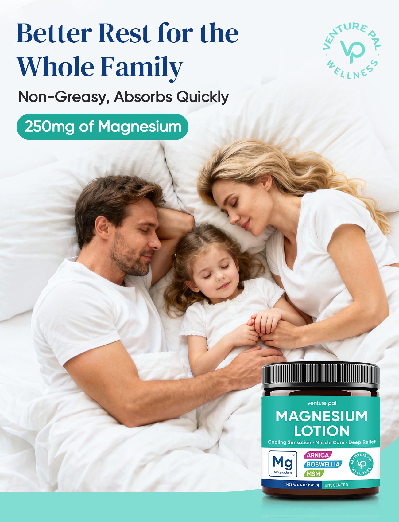 Venture Pal Magnesium Cooling Freeze Lotion with arnica