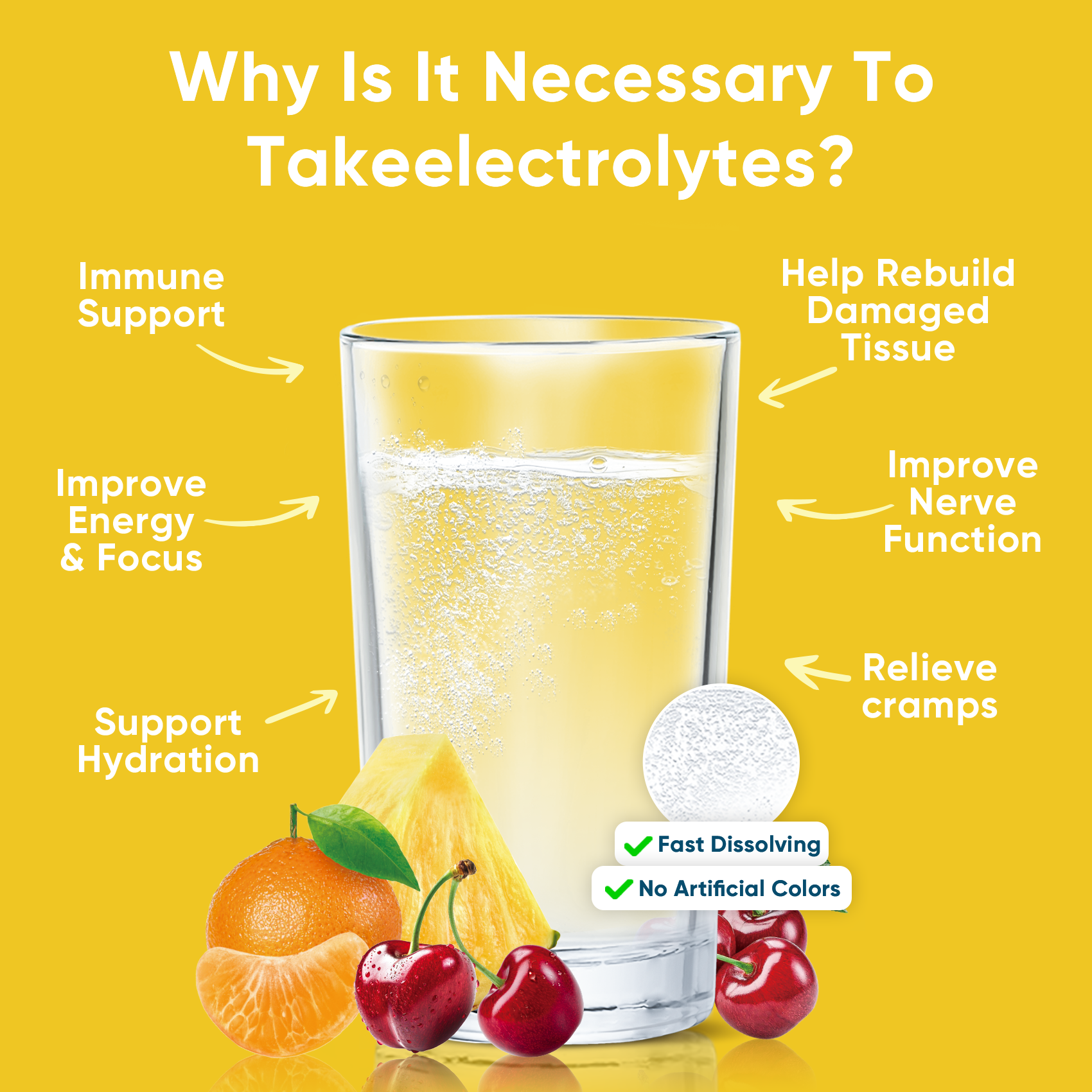 Sugar Free Electrolyte Powder Packets