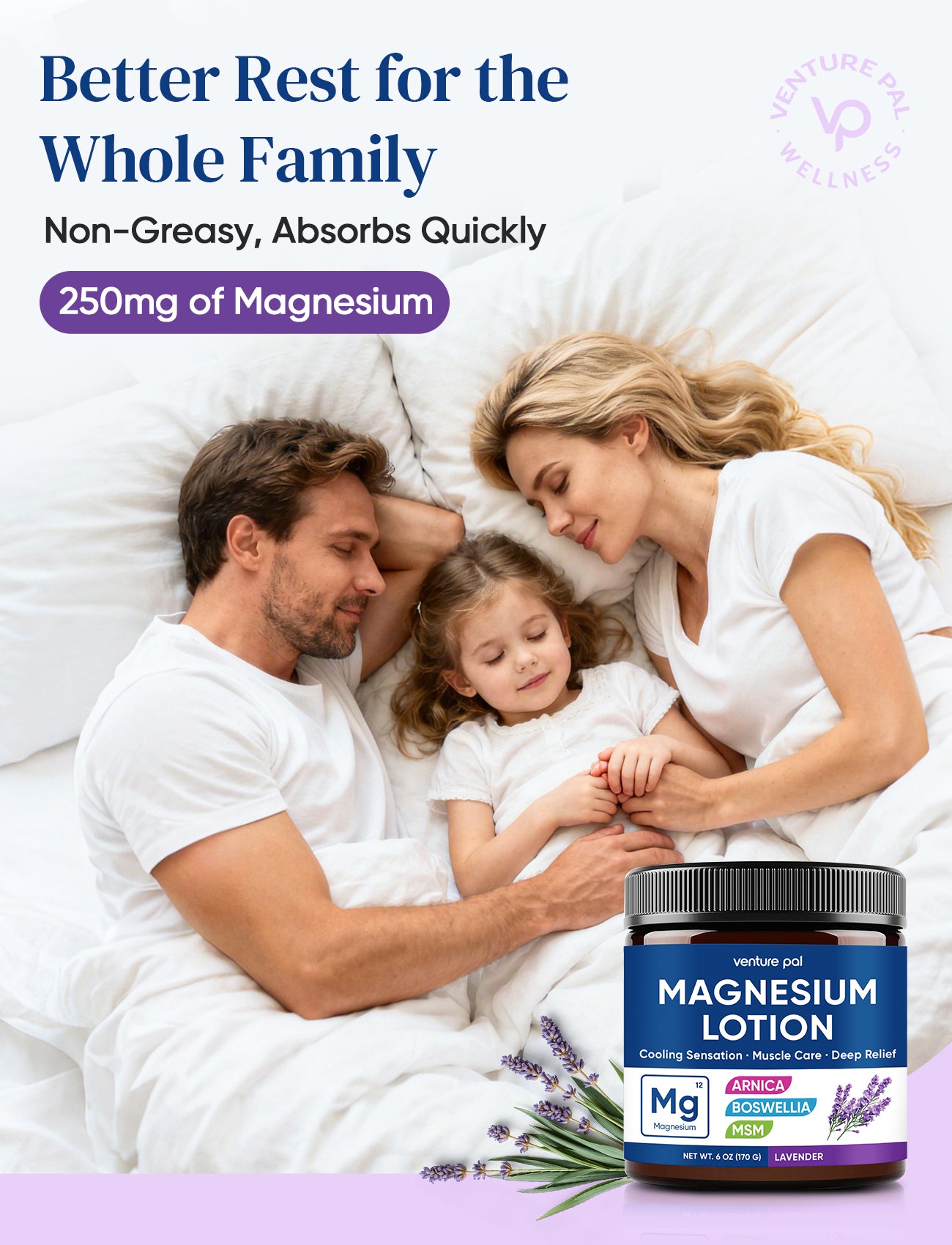Venture Pal Magnesium Cooling Freeze Lotion with arnica