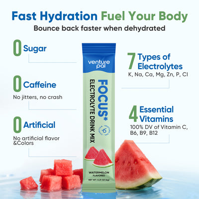 Focus Electrolyte Drink Mix - Watermelon