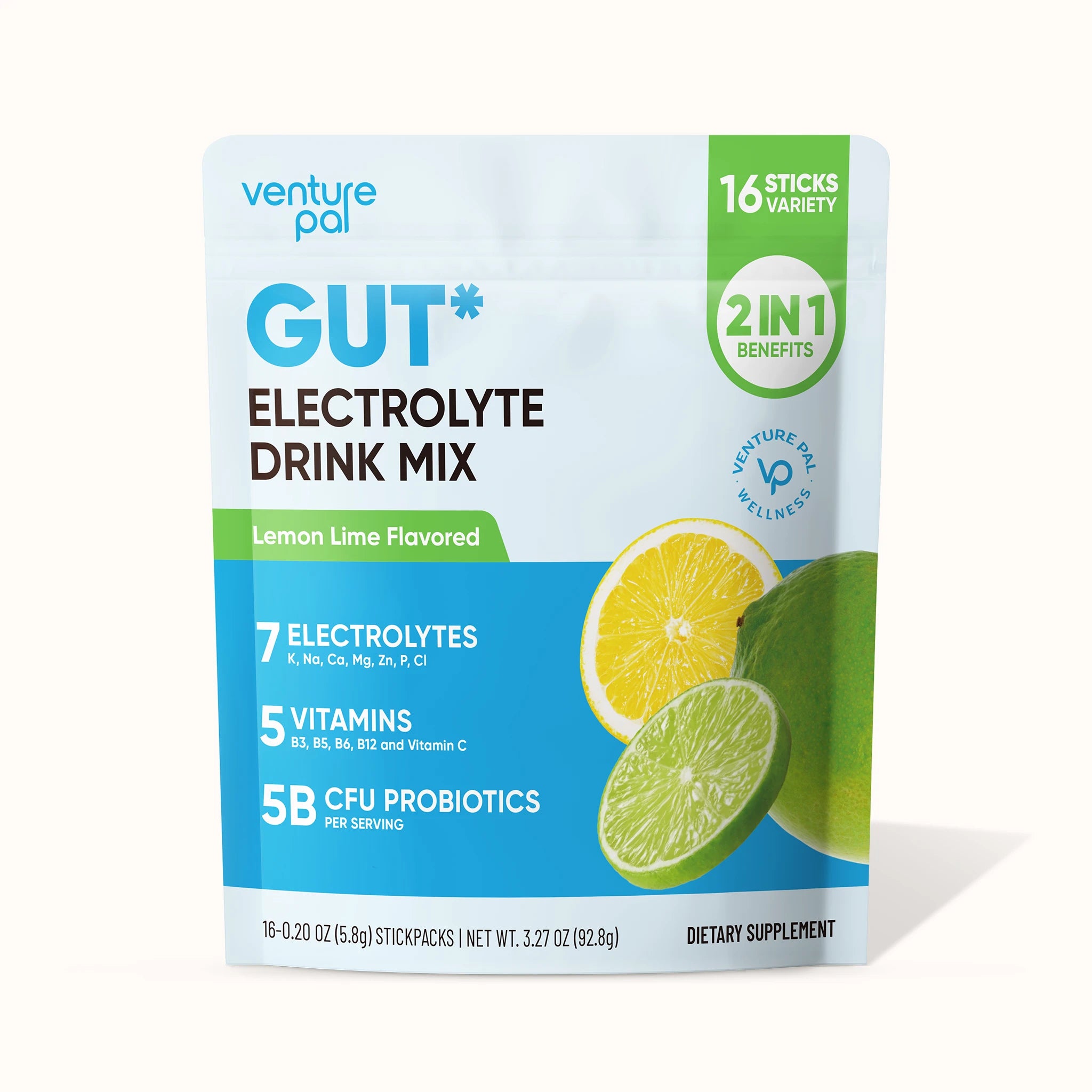Gut Electrolyte Drink Mix - Lemon Lime