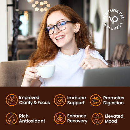 12 Mushrooms Focus Coffee - 40 Servings