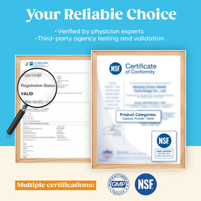 Magnesium Glycinate Powdered Drink Mix - Pineapple- 16 Sticks