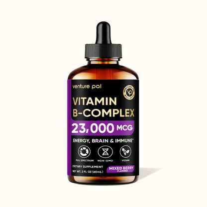 Vitamin B - complex - Mixed Berry - 200 mcg Liquid Drops