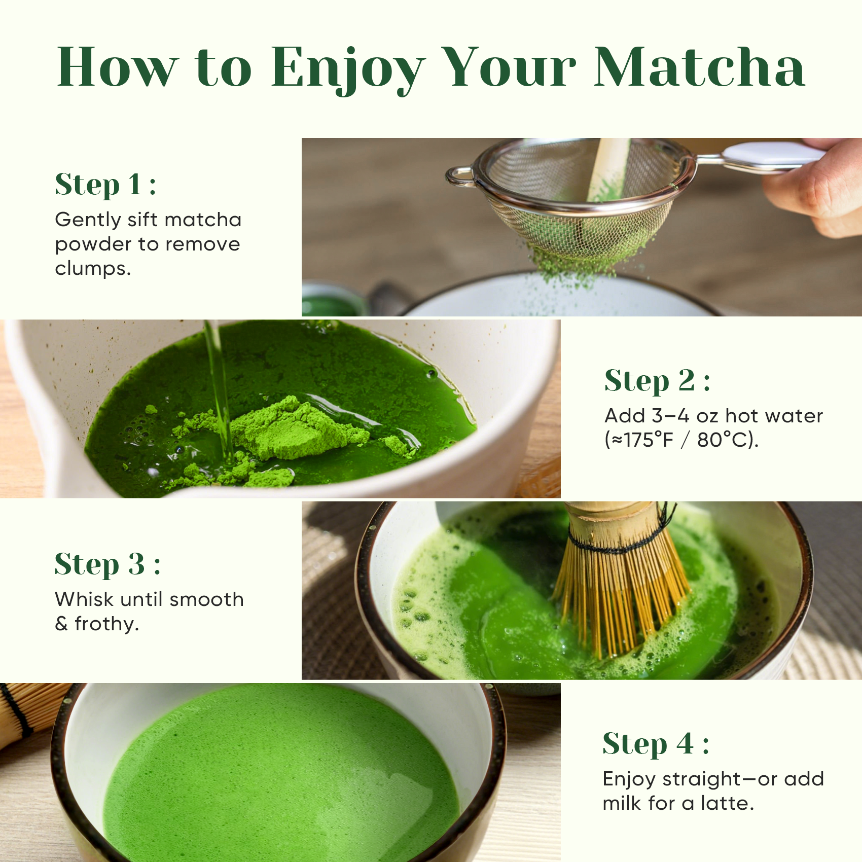 Ceremonial Grade Matcha Powder - 30g/1.06oz