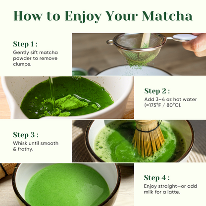 Ceremonial Grade Matcha Powder - 30g/1.06oz