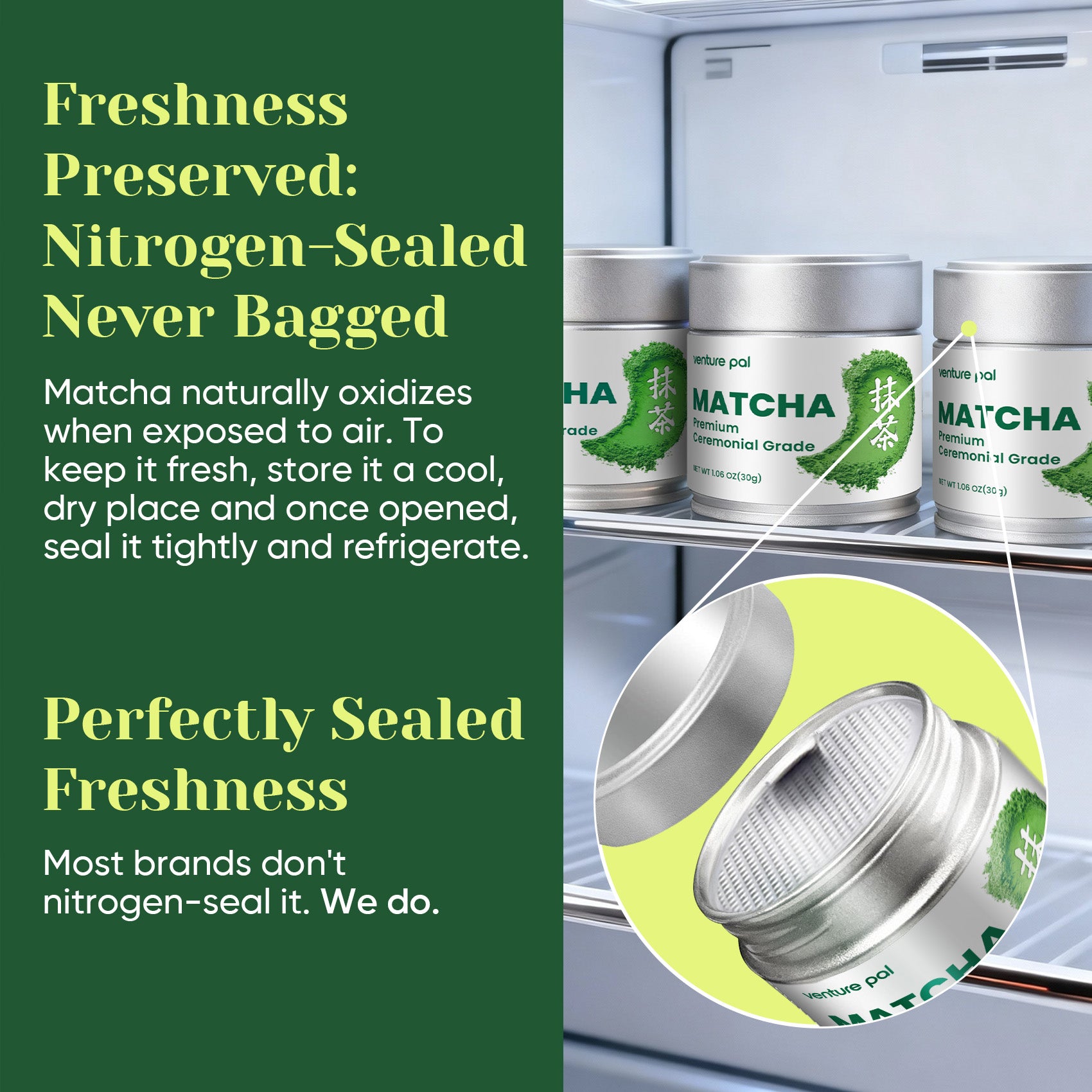 Ceremonial Grade Matcha Powder