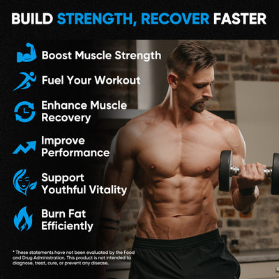 Micronized Creatine Monohydrate Powder – 60 Servings