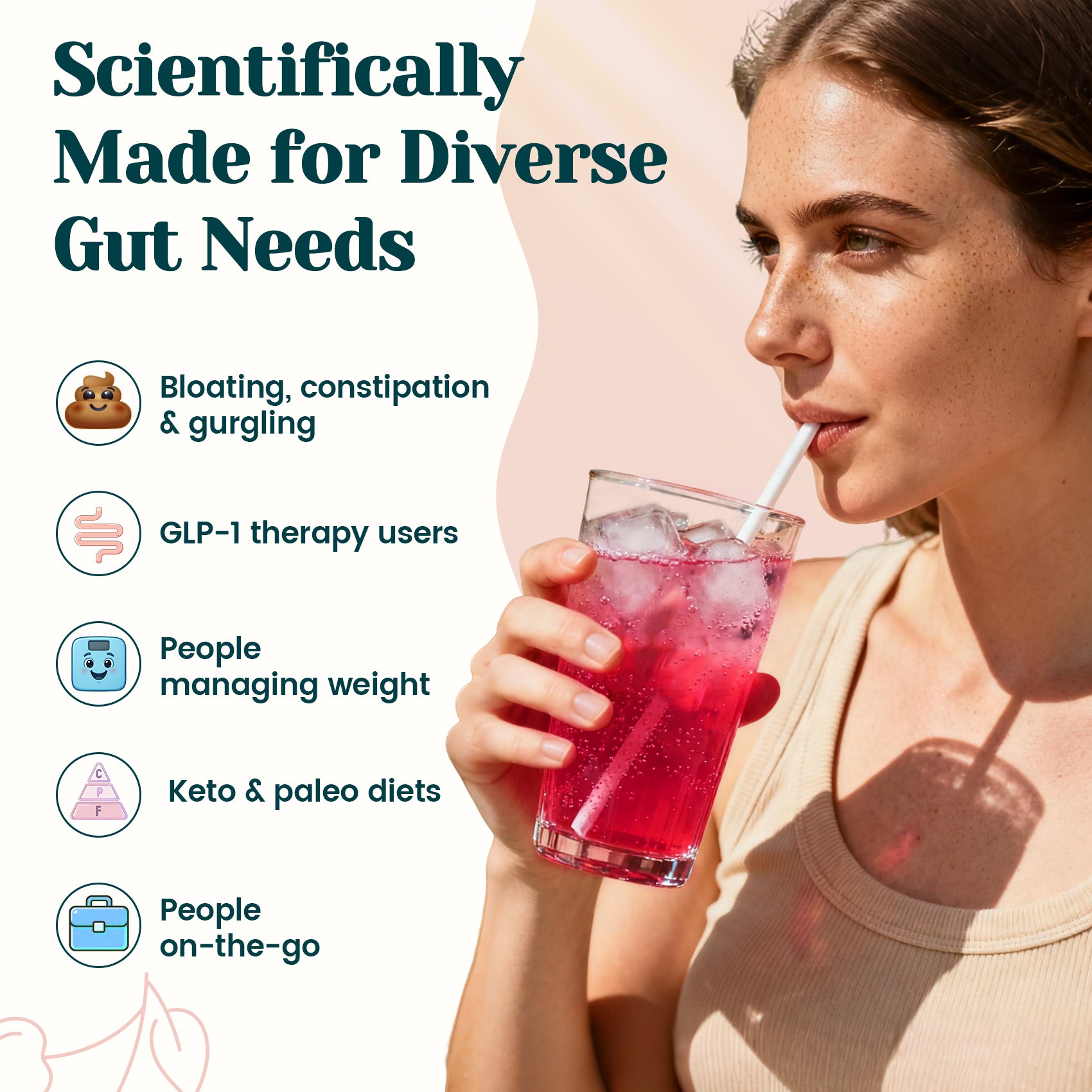 4-in-1 Fiber Supplement - Cherry