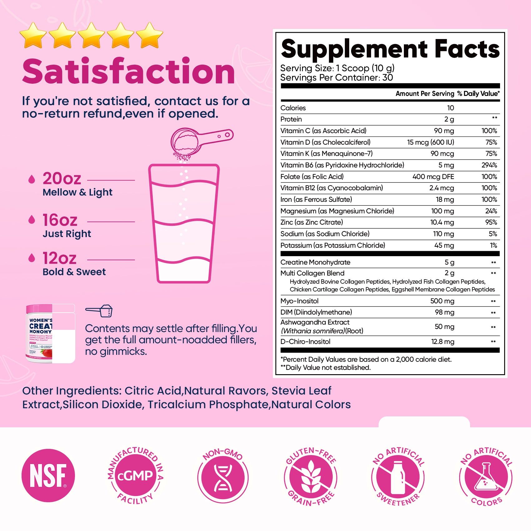 Women's Creatine Monohydrate