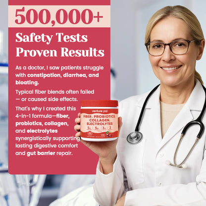 4-in-1 Fiber Supplement - Cherry