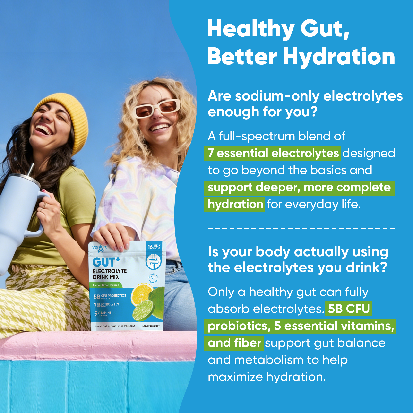 Gut Electrolyte Drink Mix