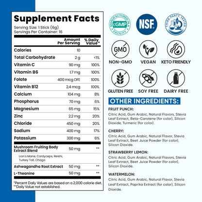 Focus Electrolyte Drink Mix - Fruit Punch