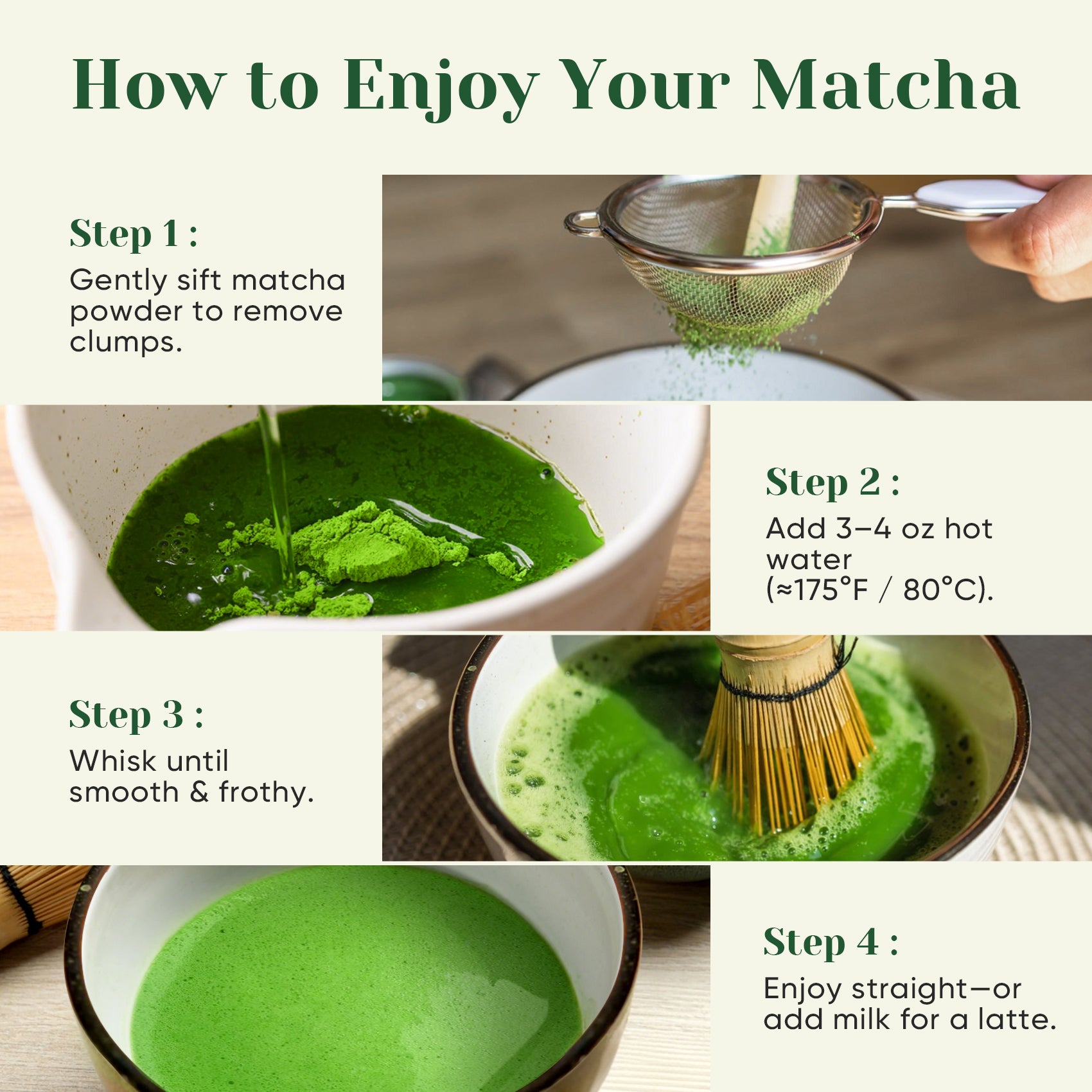Ceremonial Grade Matcha Powder