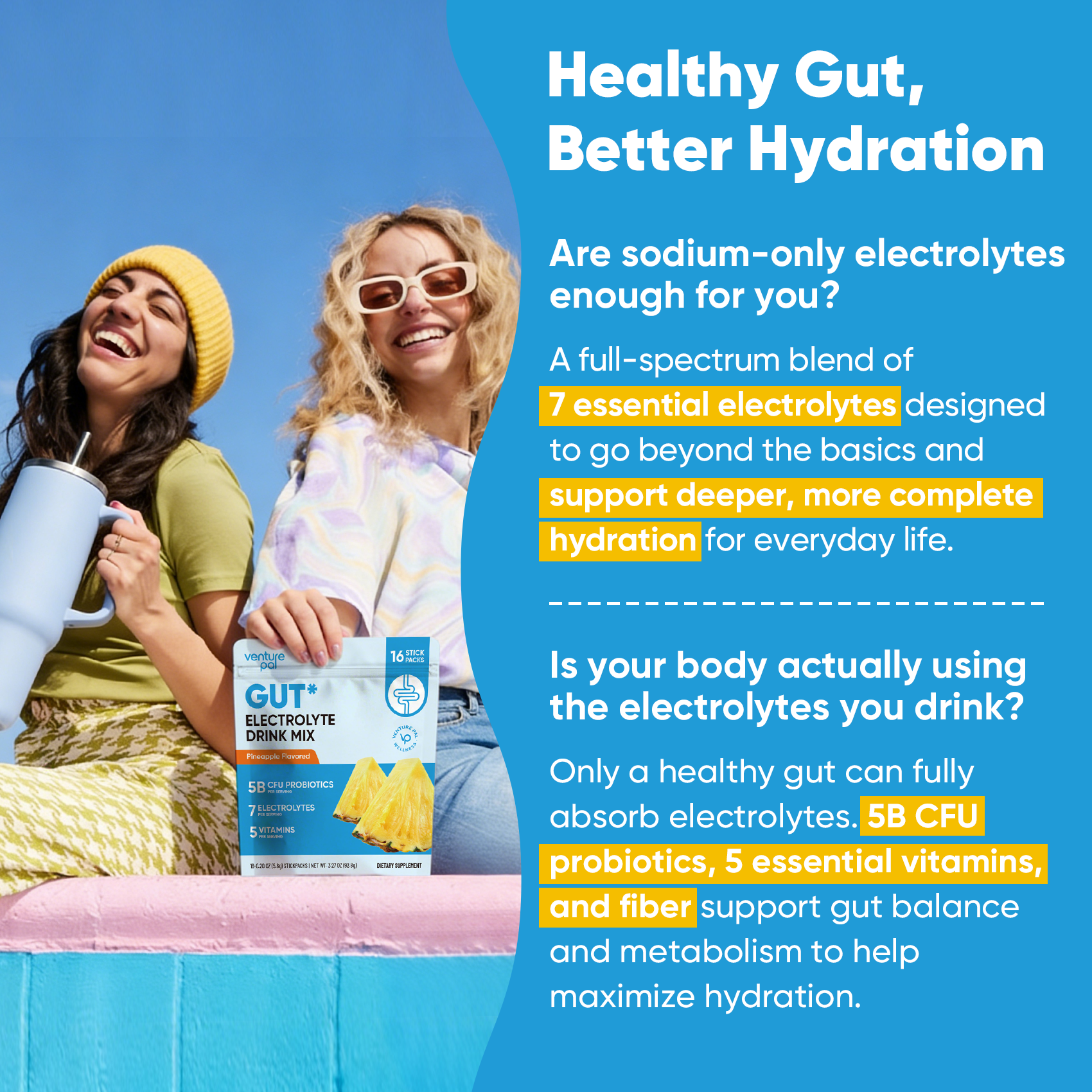 Gut Electrolyte Drink Mix