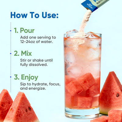Focus Electrolyte Drink Mix - Watermelon