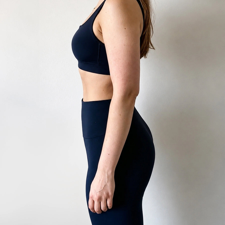 Side profile after 4 weeks of daily wellness routine