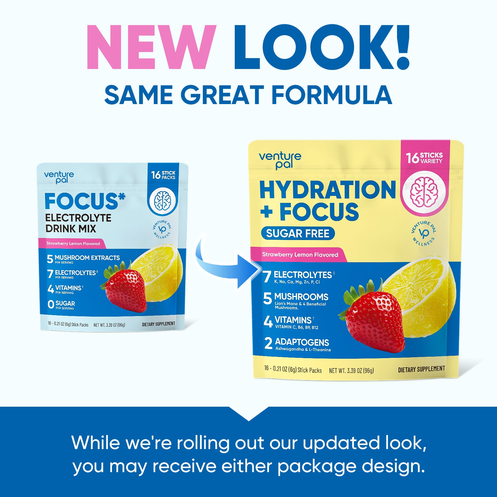 Focus Electrolyte Drink Mix