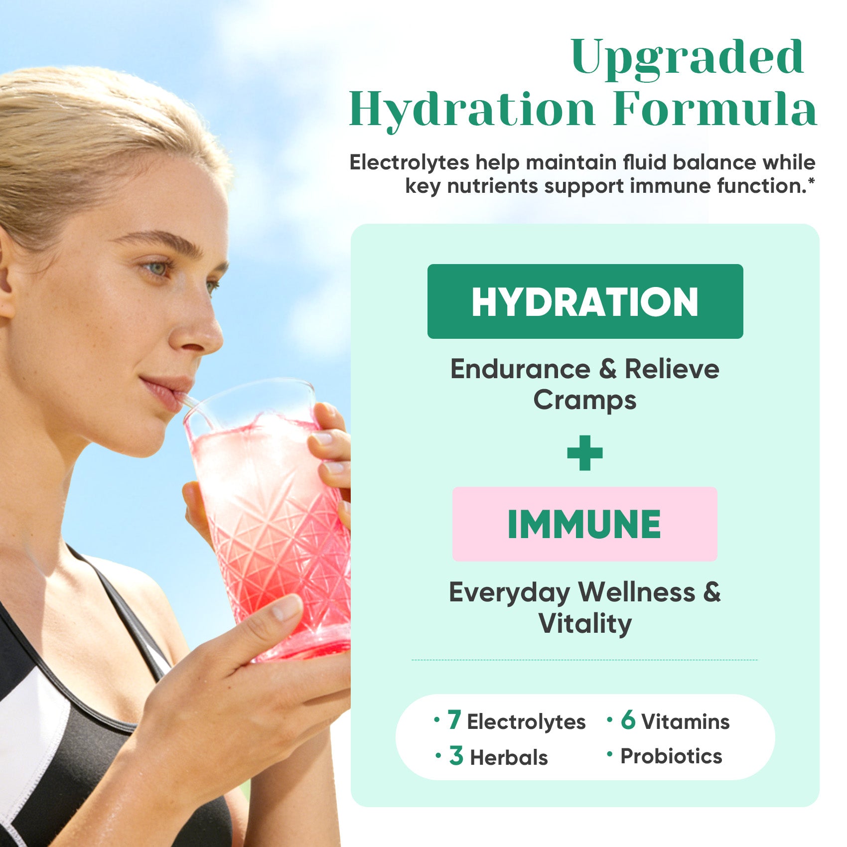 Immune Electrolyte Drink Mix