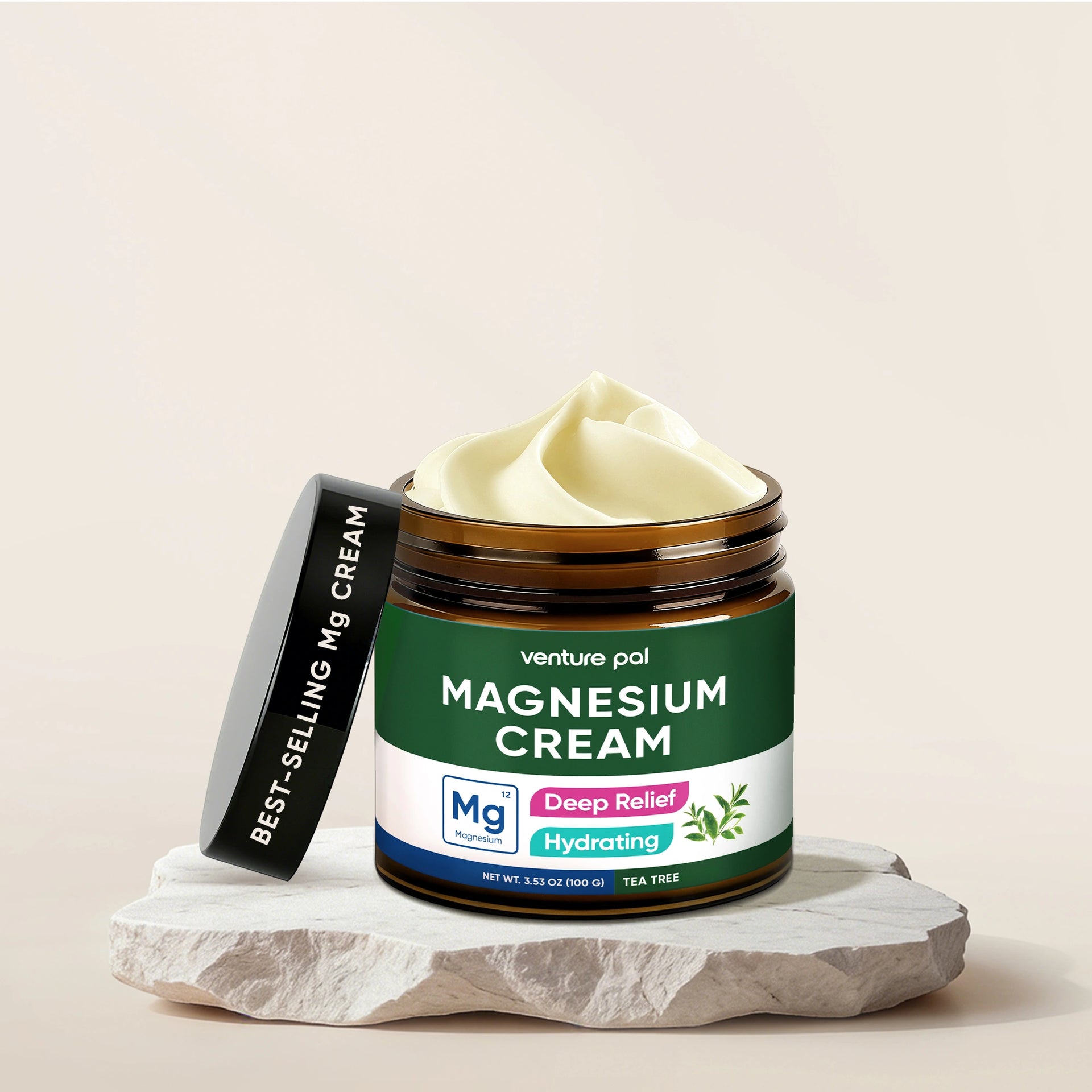 Venture Pal Topical Magnesium Cream for Sleep & Calm