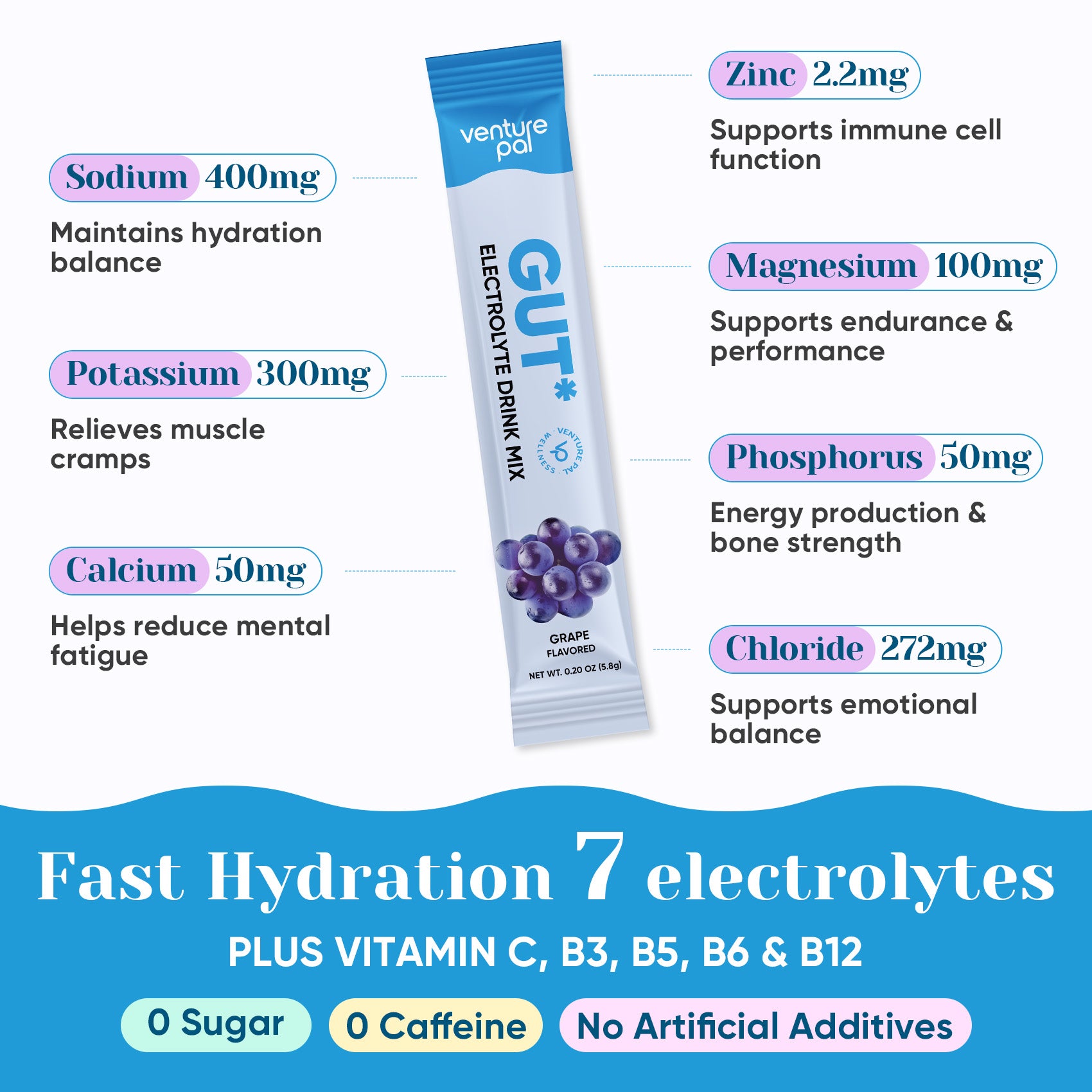 Gut Electrolyte Drink Mix