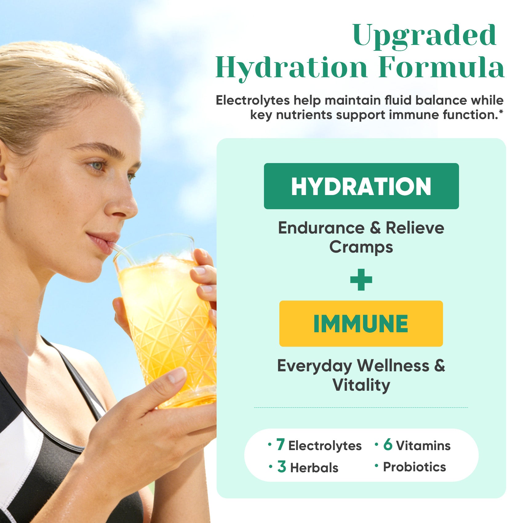 Immune Electrolyte Drink Mix