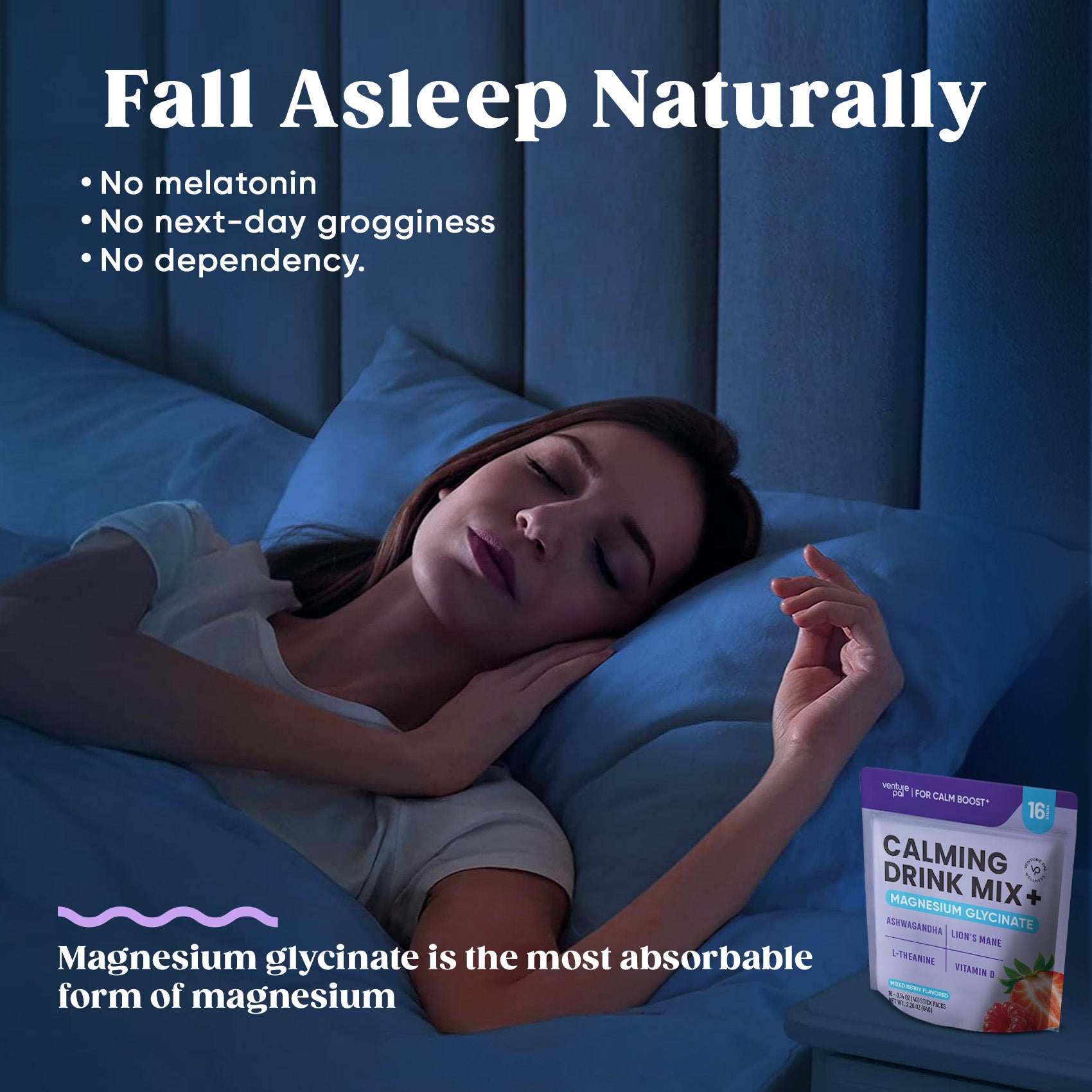 Magnesium Glycinate Powdered Drink Mix