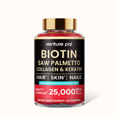 Biotin Gummies – Raspberry