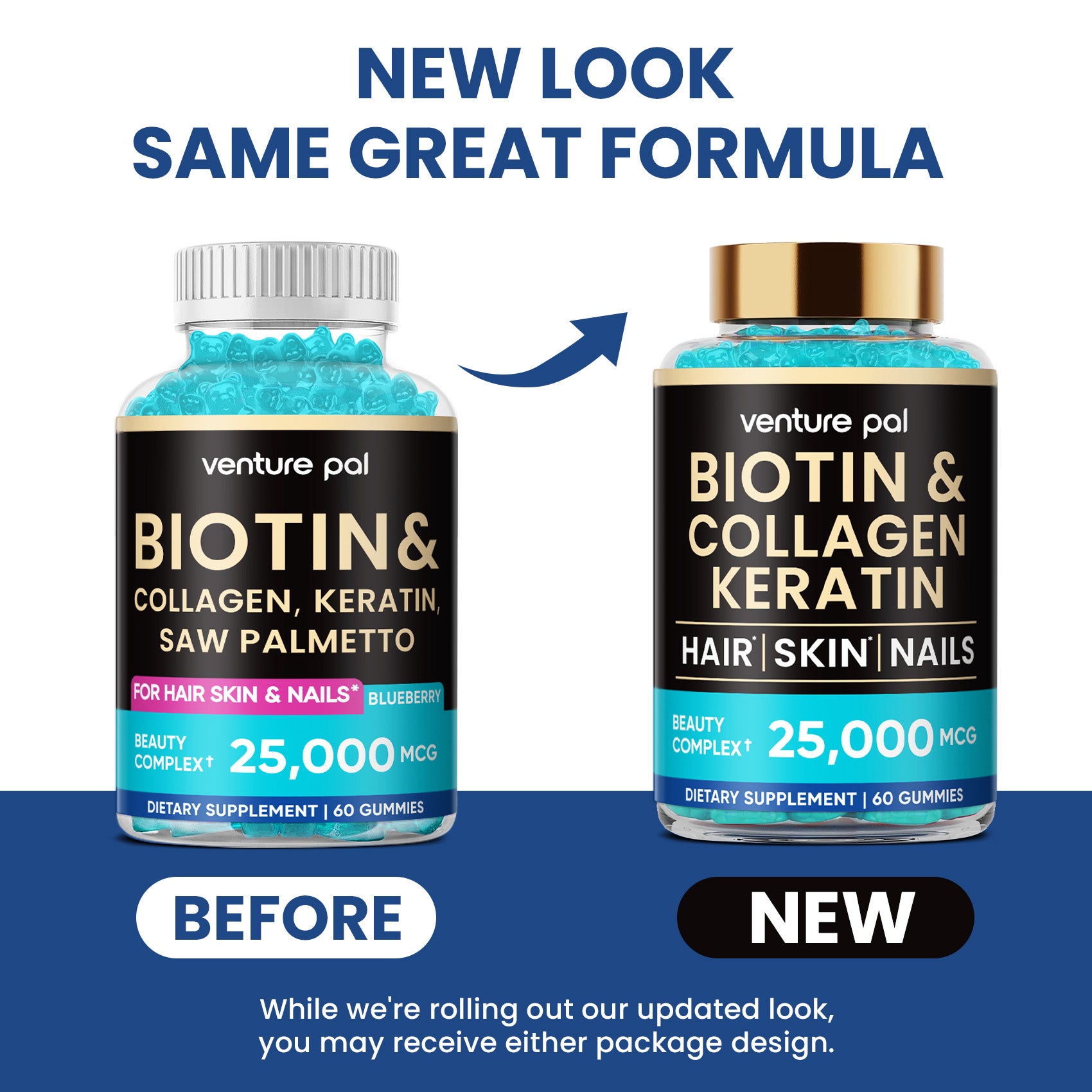 Biotin Gummies – Blueberry