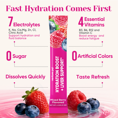 Liver Support Sugar Free Electrolyte Powder Packets