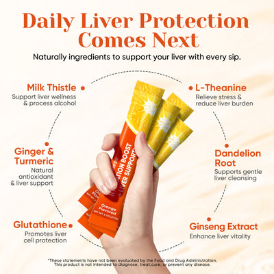 Liver Support Sugar Free Electrolyte Powder Packets