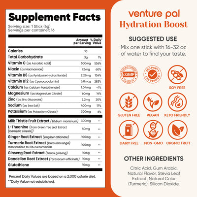 Liver Support Sugar Free Electrolyte Powder Packets