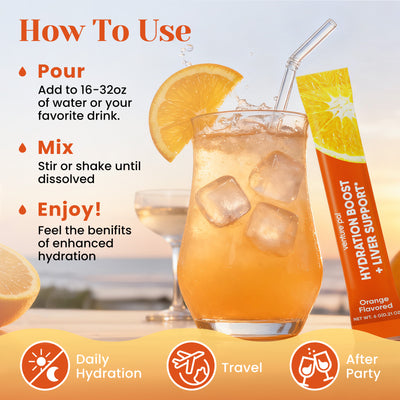 Liver Support Sugar Free Electrolyte Powder Packets