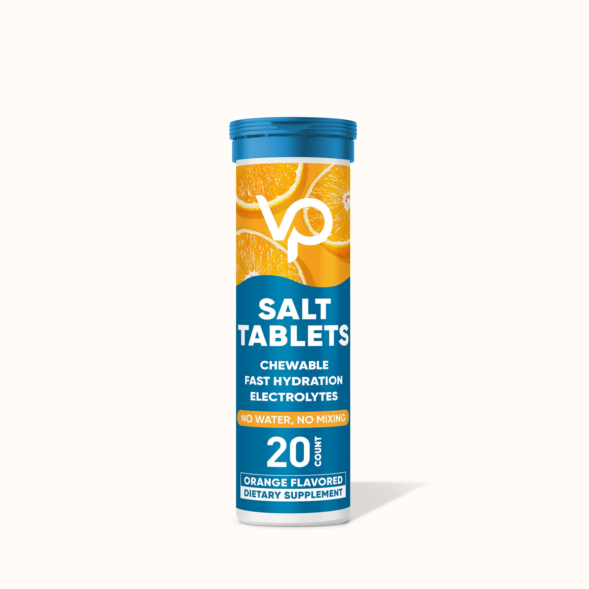 Chewable Electrolyte Tablets - Orange - 80 Tablets