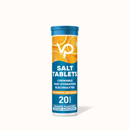 Chewable Electrolyte Tablets - Orange - 80 Tablets