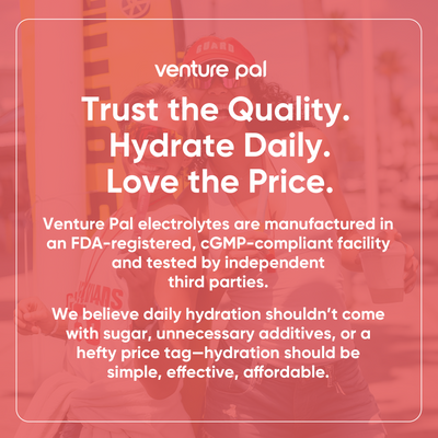 Sugar Free Electrolyte Powder Packets