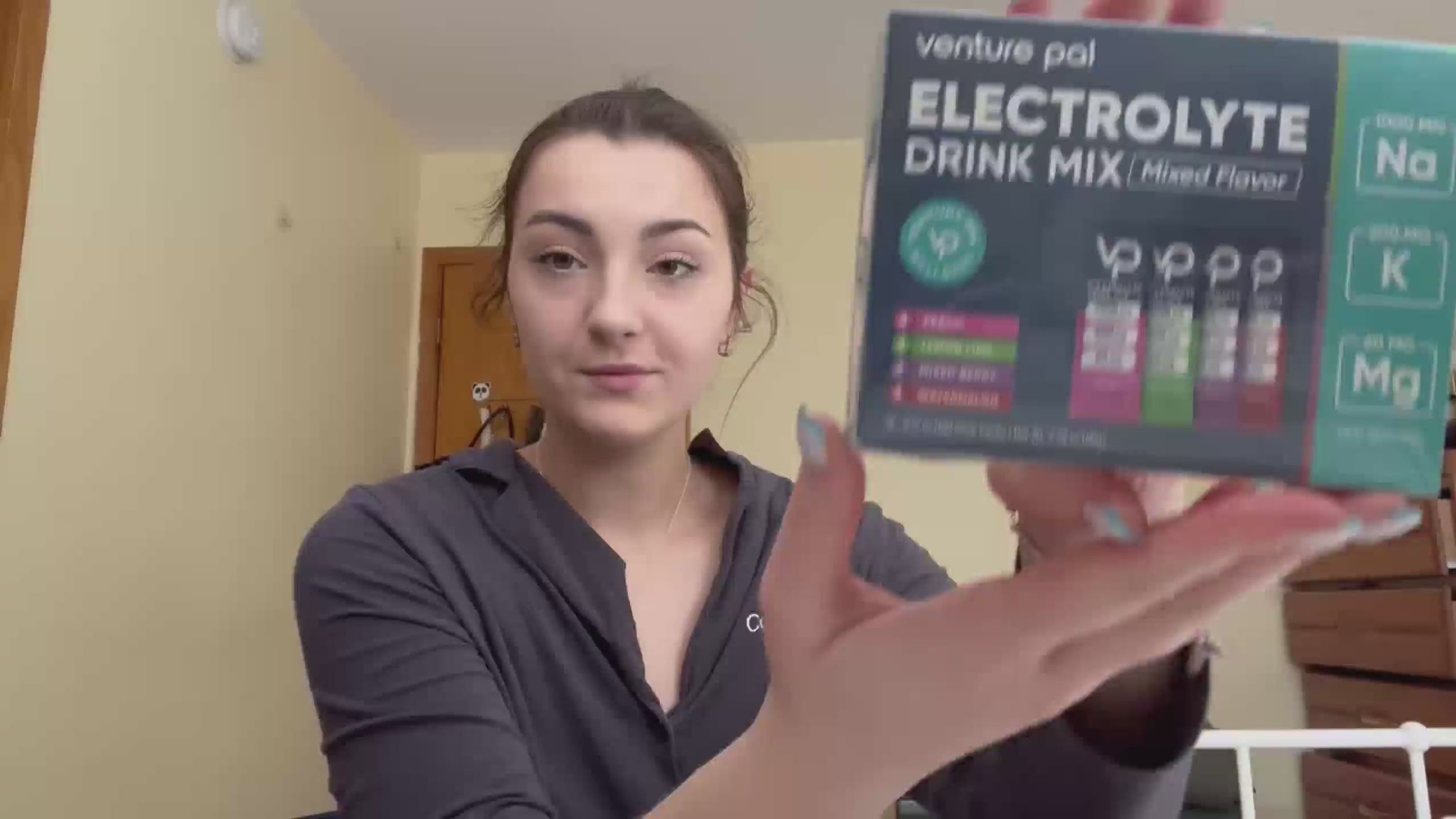 Load video: High Sodium Sugar-Free Electrolyte Powder Packets - 16 Sticks