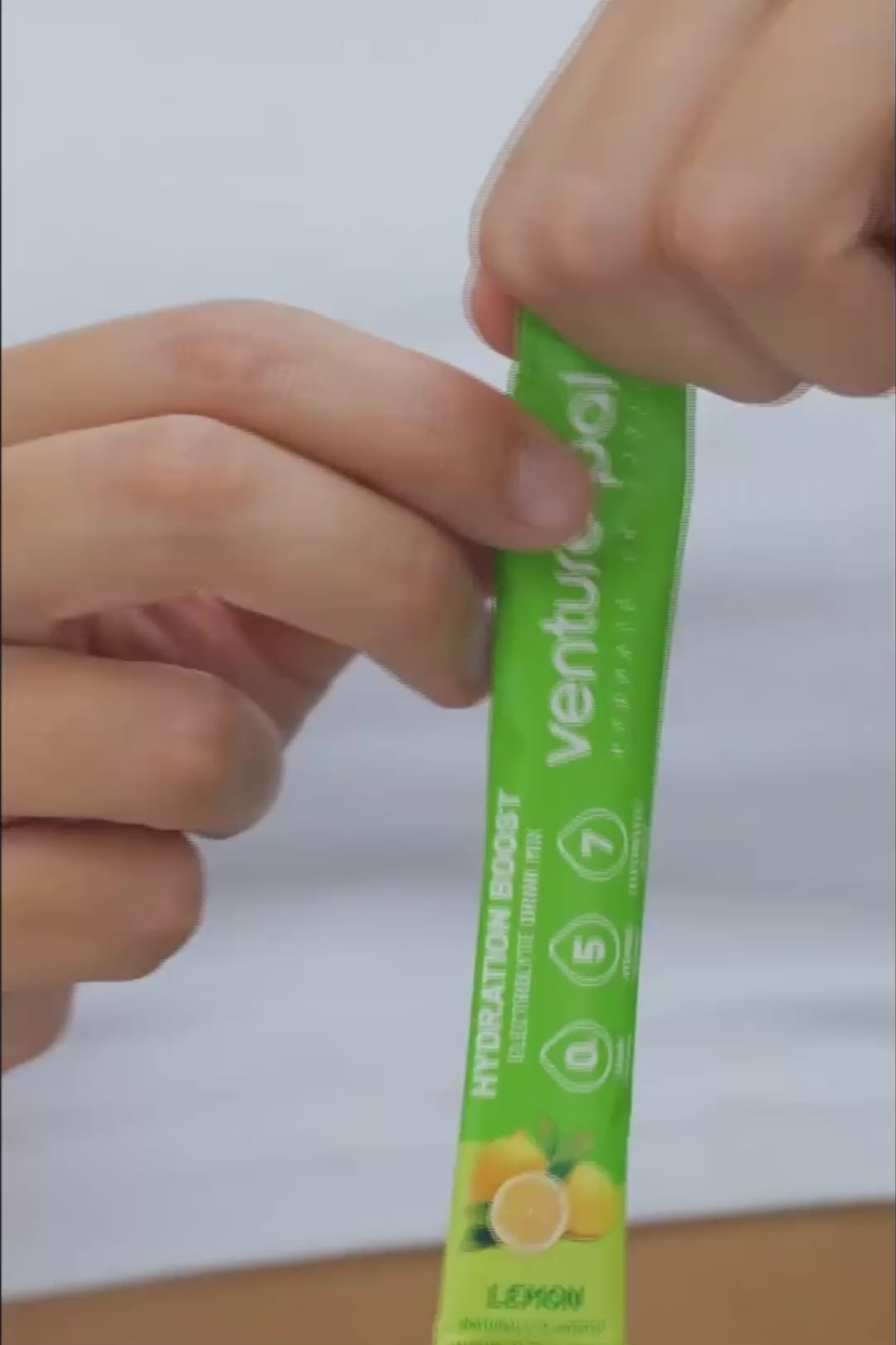 Load video: Venture Pal brand video highlighting hydration, electrolytes, and daily wellness supplements.