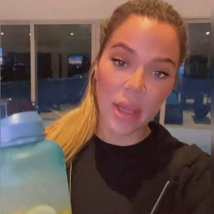 same style of celebrity water bottle